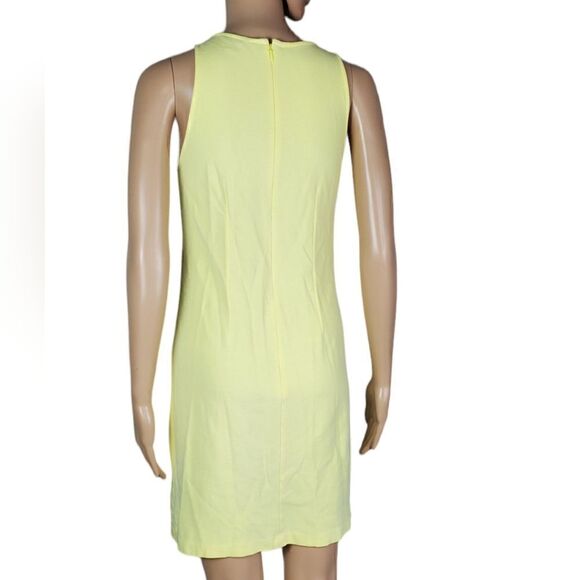 Ann Taylor Pastel Yellow Shift Dress - Picture 2 of 5